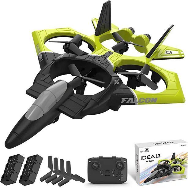 Amazon Idea13 dron rc stunt toy fighter, le-idea drones cuadricóptero bueno para principiantes, 360° flip, modo sin cabeza, tres ... oferta