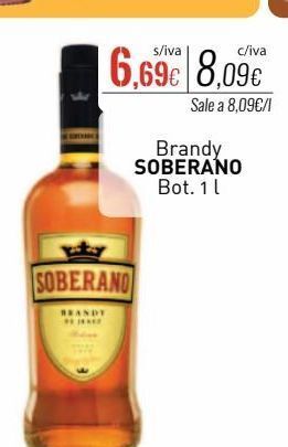 Cuevas Cash Brandy soberano oferta