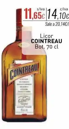 Cuevas Cash Licor cointreau oferta