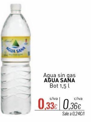 Cuevas Cash Agua agua saba oferta