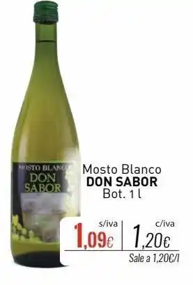 Cuevas Cash Mosto don sabor oferta