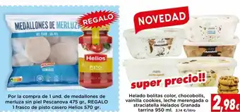 Proxi Medallones de merluza oferta