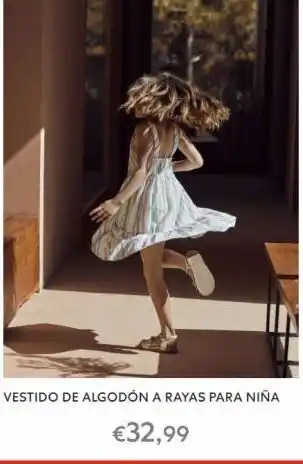 Zippy Vestido de algodón a rayas para niña €32,99 oferta