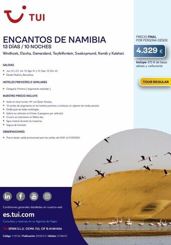Tui Travel PLC Viajes oferta