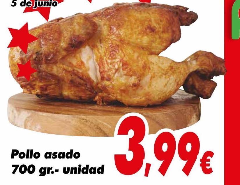 Proxi Pollo asado oferta