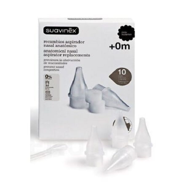 NutriTienda Recambios aspirador nasal anatómico 10 ud oferta