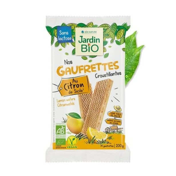 NutriTienda Waffers de limón bio 200g oferta