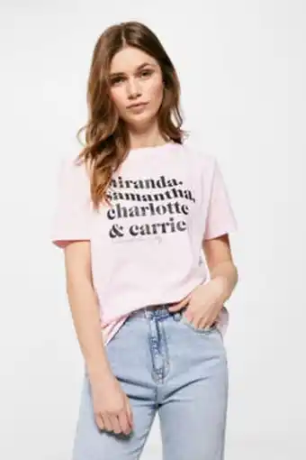 Camiseta nombres sex and the city