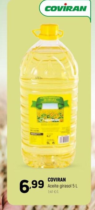 Coviran COVIRAN Aceite girasol 5 L oferta
