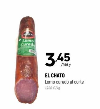 Coviran EL CHATO Lomo curado al corte oferta