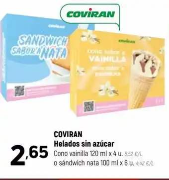Coviran COVIRAN Helados sin azúcar oferta