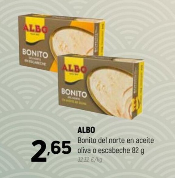 Coviran ALBO Bonito del norte en aceite oliva o escabeche 82 g oferta