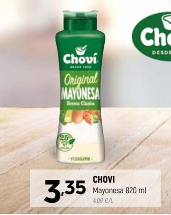 Coviran CHOVI Mayonesa 820 ml oferta