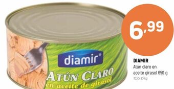 Coviran DIAMIR Atún claro en aceite girasol 650 g oferta