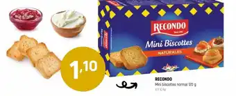 Coviran RECONDO Mini biscottes normal 120 g oferta