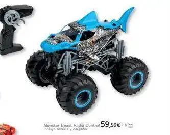 Toy Planet Monster beast radio control 59,99€ + incluye bateria y cargador oferta