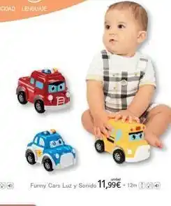 Toy Planet Funny cars luz y sonido 11,99€ +12m oferta