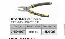 Isolana Alicates oferta