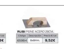 Isolana Peine rubi oferta