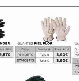 Isolana Guantes flor oferta
