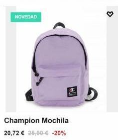 Base Mochila champion oferta