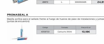 Isolana Cartucho oferta