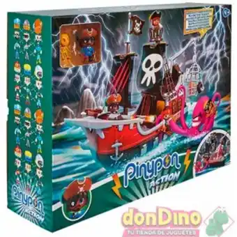 Don Dino Barco pirata pinypon action oferta