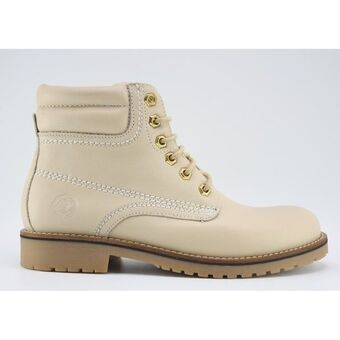 Salvador Artesano Botin cordones beige oferta
