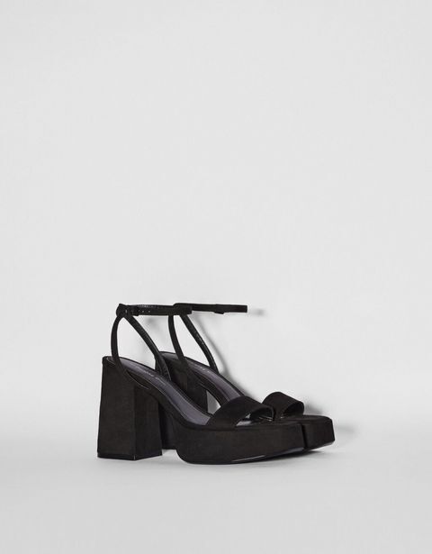 Bershka Sandalia tacón plataforma oferta