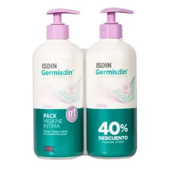 de la Uz Isdin germisdin higiene intima duplo 2x500ml oferta