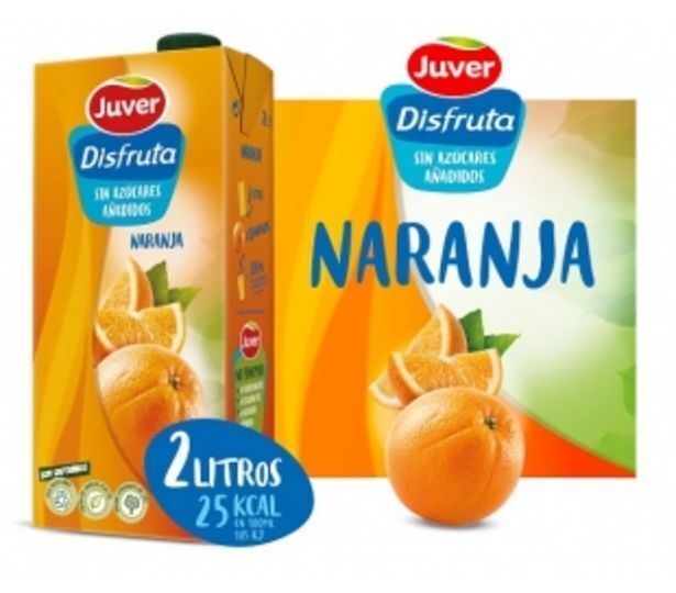 Tu Trébol Hipermercados Zumo naranja juver 2 l. oferta