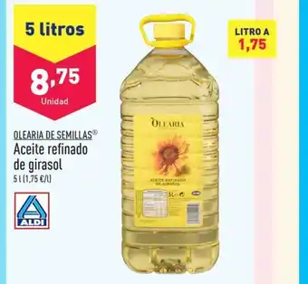 OLEARIA DE SEMILLAS® Aceite refinado de girasol