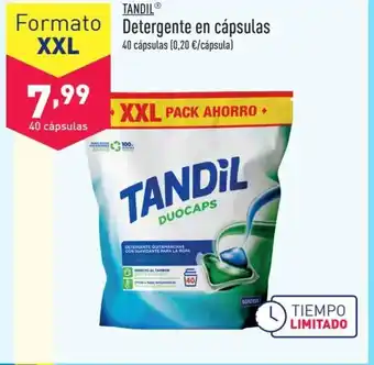 ALDI TANDIL Detergente en cápsulas oferta