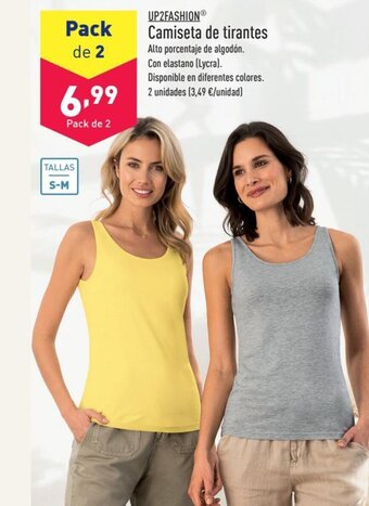 ALDI UP2FASHION® Camiseta de tirantes oferta