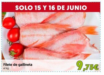 Hiper Usera Filete de gallineta oferta