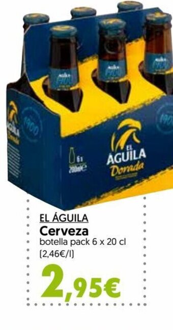 Hiper Usera EL ÁGUILA Cerveza oferta