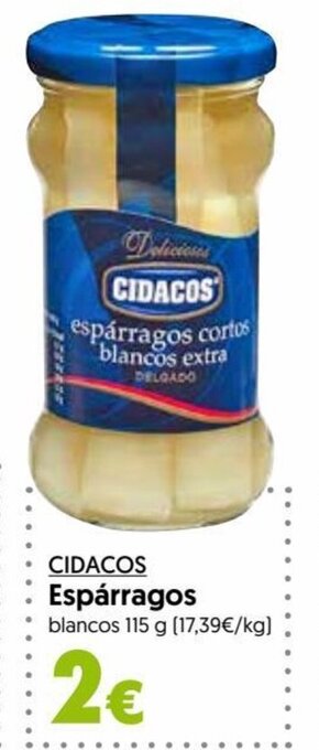 Hiper Usera CIDACOS Espárragos oferta