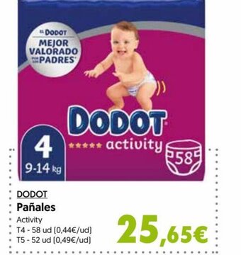 Hiper Usera DODOT Pañales oferta