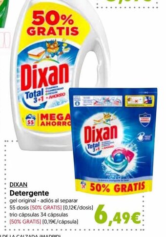 Hiper Usera DIXAN Detergente oferta