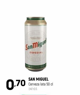 Coviran SAN MIGUEL Cerveza lata 50 cl oferta