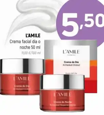 Coviran L'AMILE Crema facial día o noche 50 ml oferta