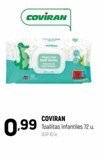 Coviran COVIRAN Toallitas infantiles 72 u. oferta