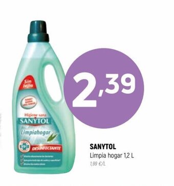 Coviran SANYTOL Limpia hogar 1,2 L oferta