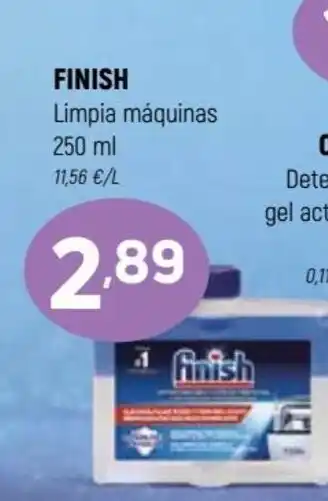 Coviran FINISH Limpia máquinas 250 ml oferta