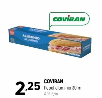 Coviran COVIRAN Papel aluminio 30 m oferta