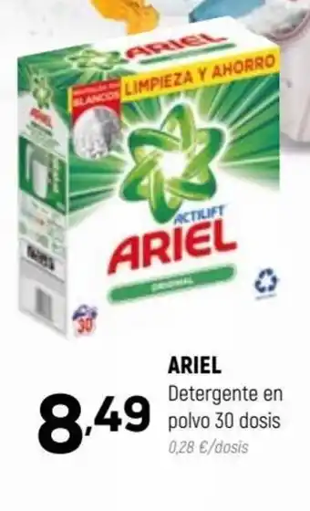 Coviran ARIEL Detergente en polvo 30 dosis oferta