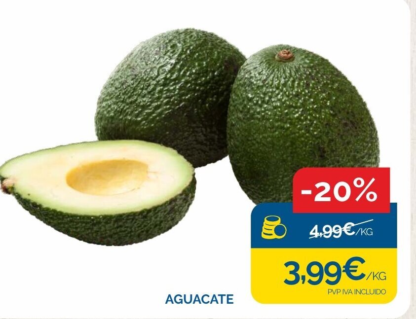 Cash Ecofamilia AGUACATE oferta