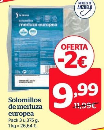 La Sirena Merluza oferta