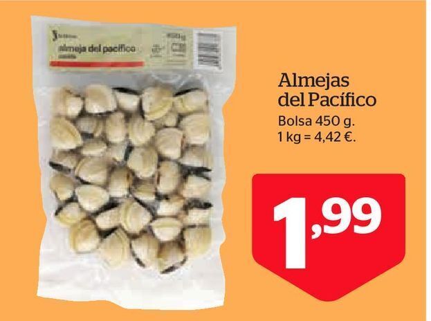La Sirena Almejas oferta