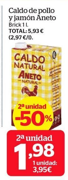 La Sirena Caldo aneto oferta